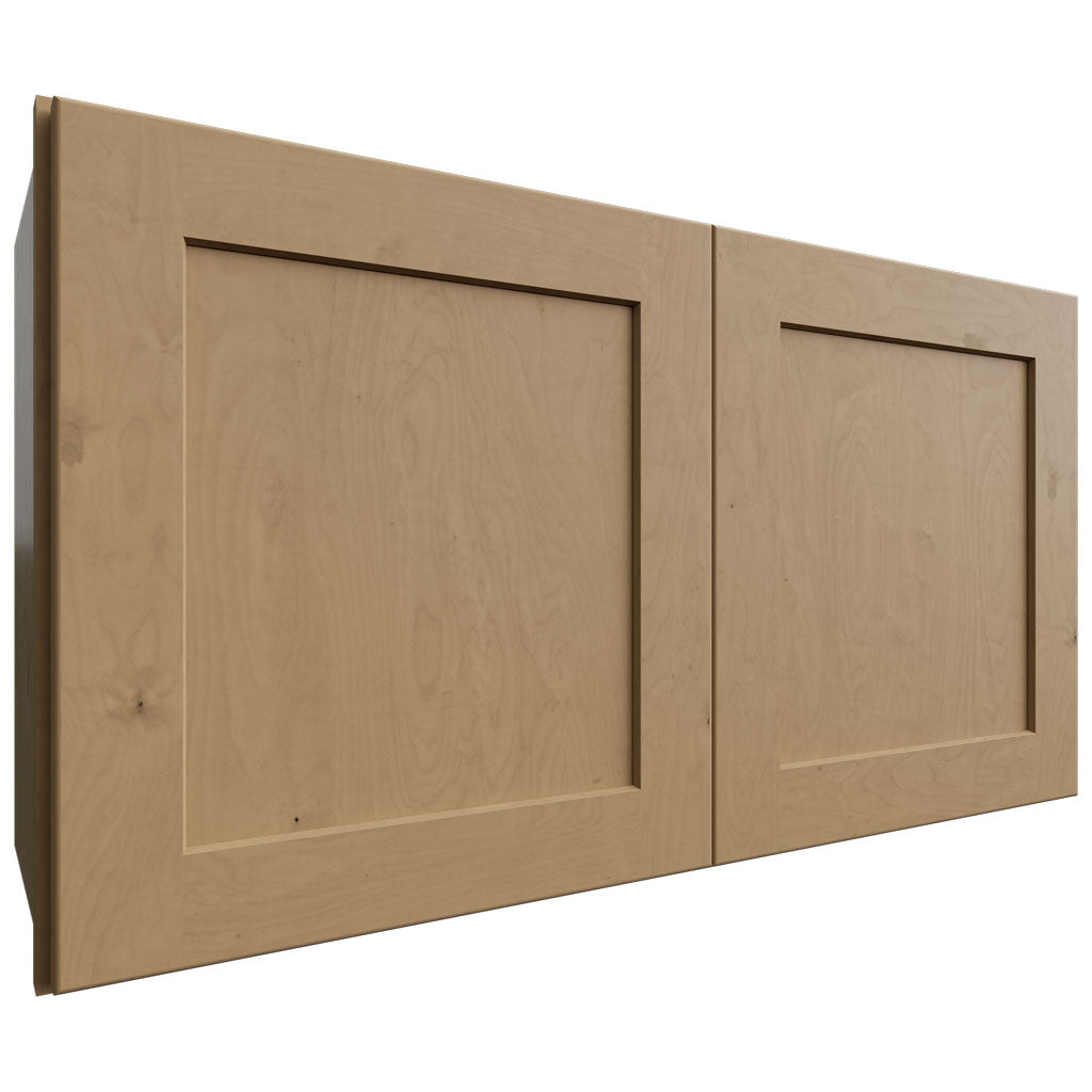 Fabuwood Allure Galaxy Timber 33" W X 18" H X 12" D Double Door Wall Cabinet