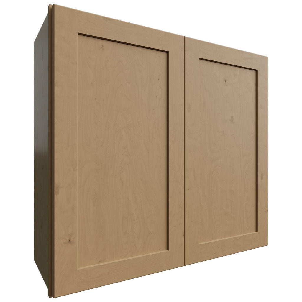 Fabuwood Allure Galaxy Timber 33" W X 30" H X 12" D Double Door Wall Cabinet