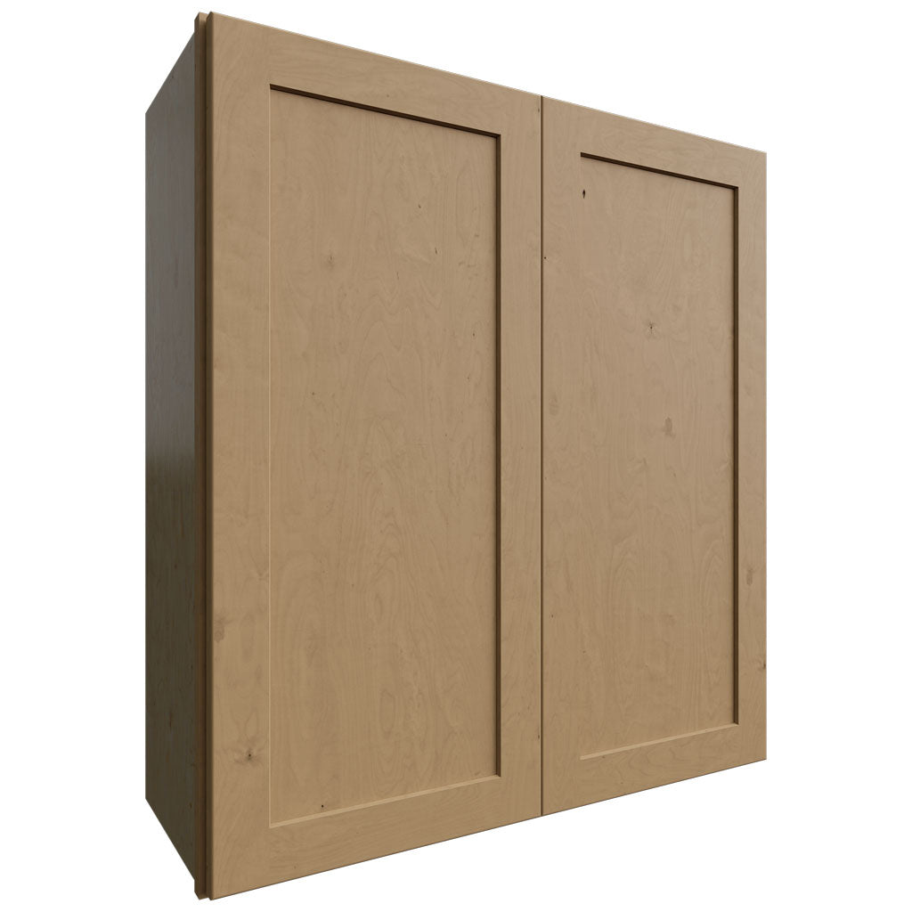 Fabuwood Allure Galaxy Timber 33" W X 36" H X 12" D Double Door Wall Cabinet