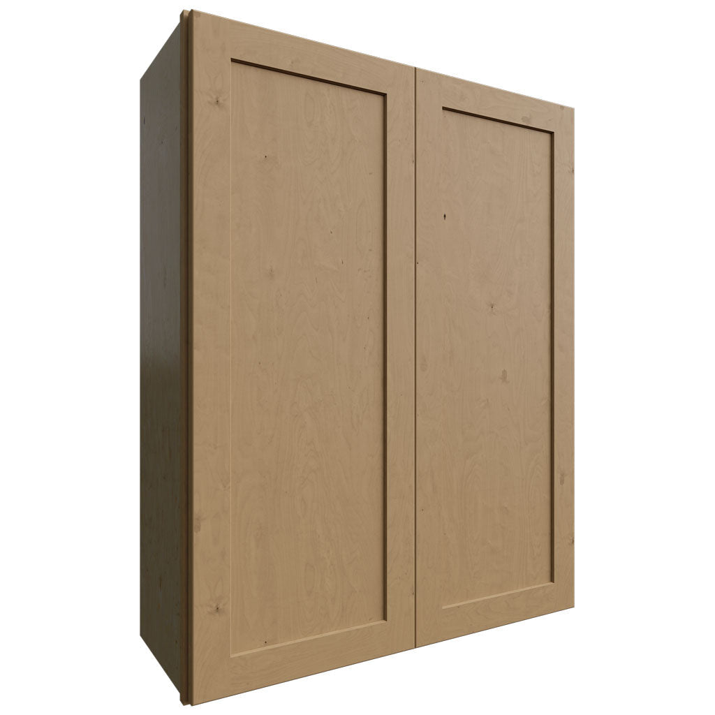 Fabuwood Allure Galaxy Timber 33" W X 42" H X 12" D Double Door Wall Cabinet