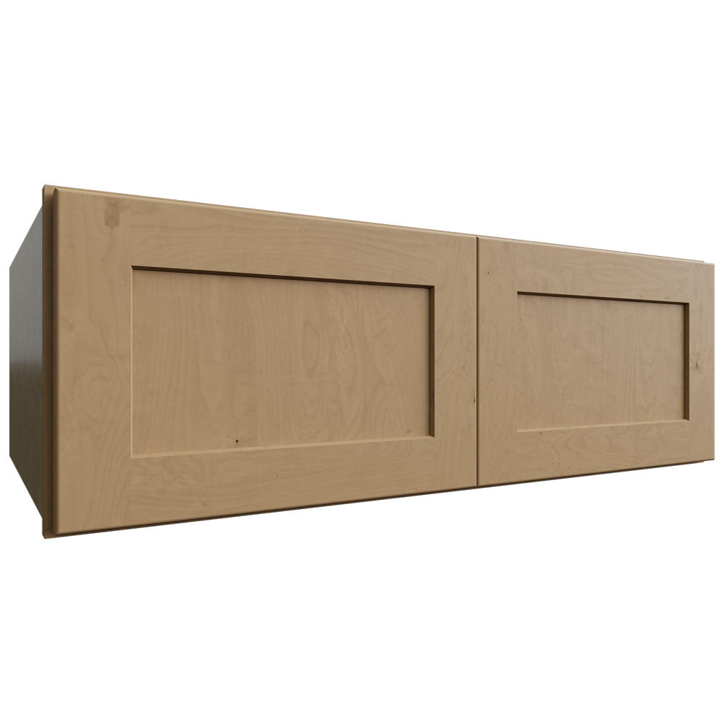 Fabuwood Allure Galaxy Timber 36" W X 12" H X 24" D Double Door Wall Cabinet