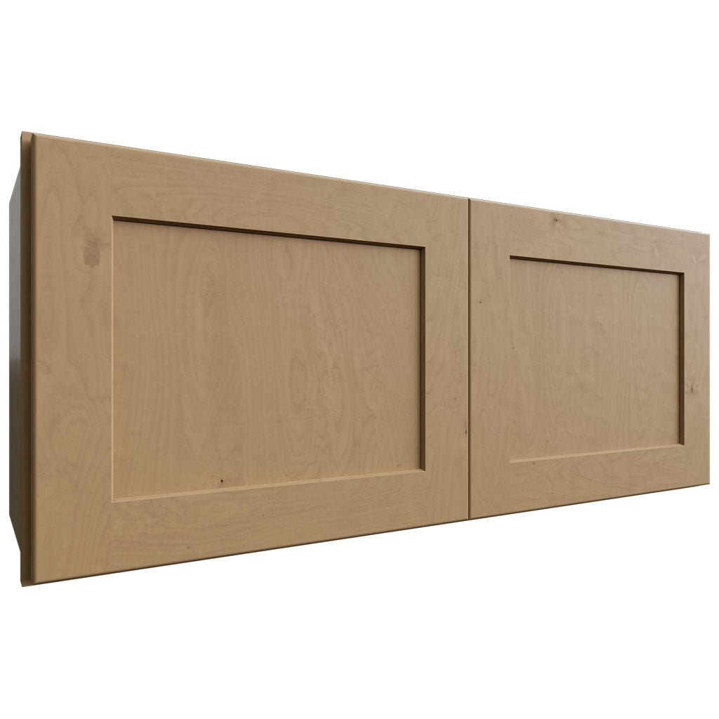 Fabuwood Allure Galaxy Timber 36" W X 15" H X 12" D Double Door Wall Cabinet