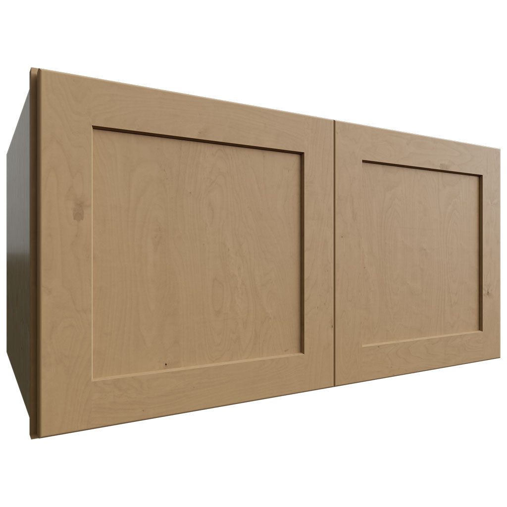 Fabuwood Allure Galaxy Timber 36" W X 18" H X 24" D Double Door Wall Cabinet
