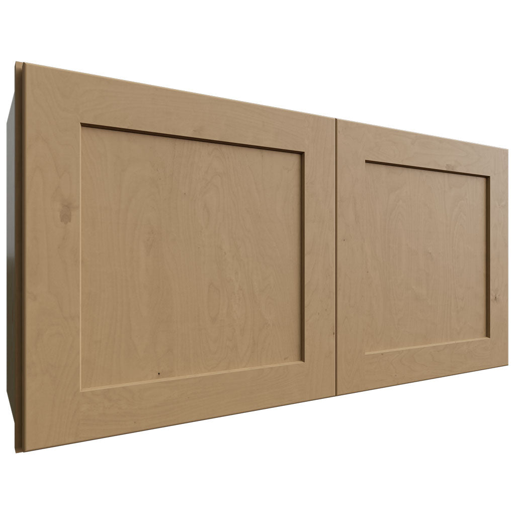 Fabuwood Allure Galaxy Timber 36" W X 18" H X 12" D Double Door Wall Cabinet