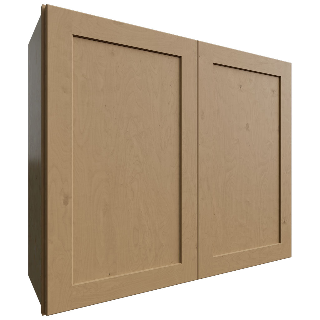 Fabuwood Allure Galaxy Timber 36" W X 30" H X 12" D Double Door Wall Cabinet