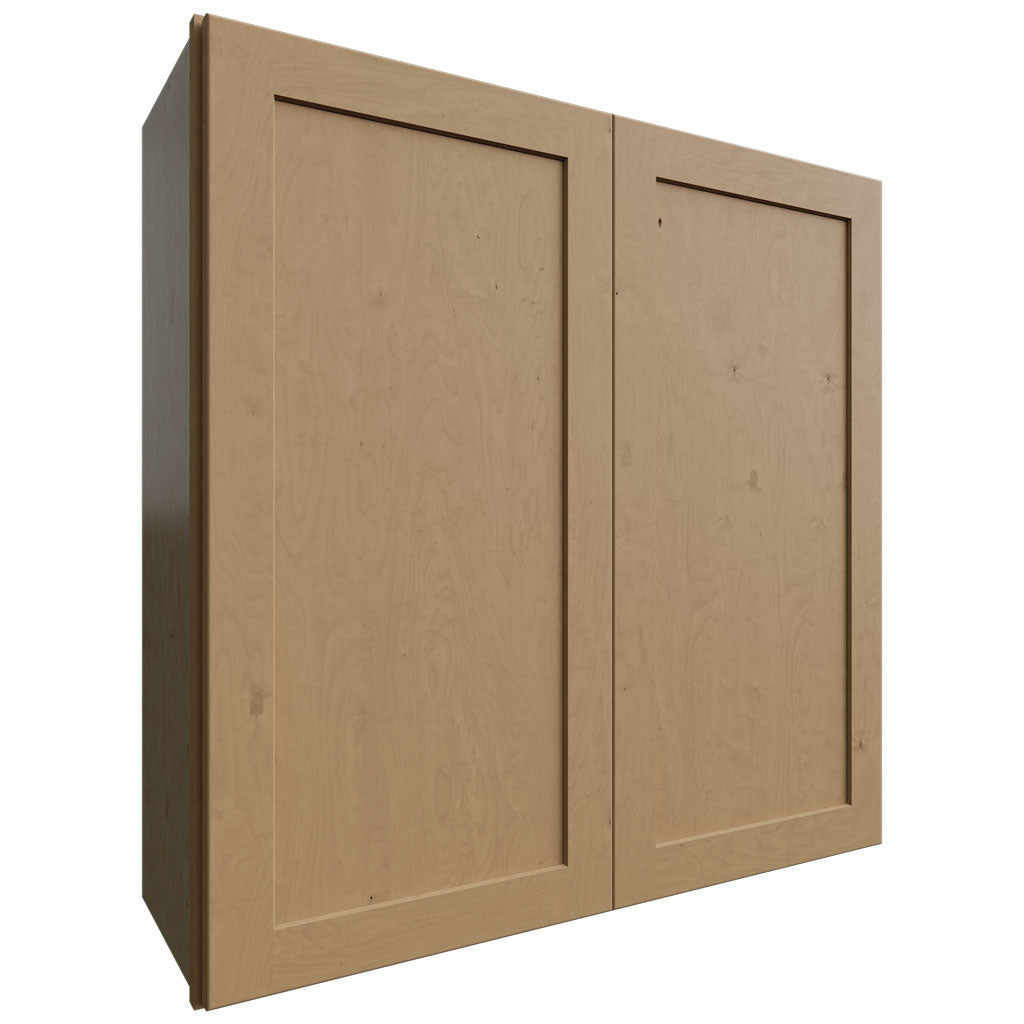 Fabuwood Allure Galaxy Timber 36" W X 36" H X 12" D Double Door Wall Cabinet