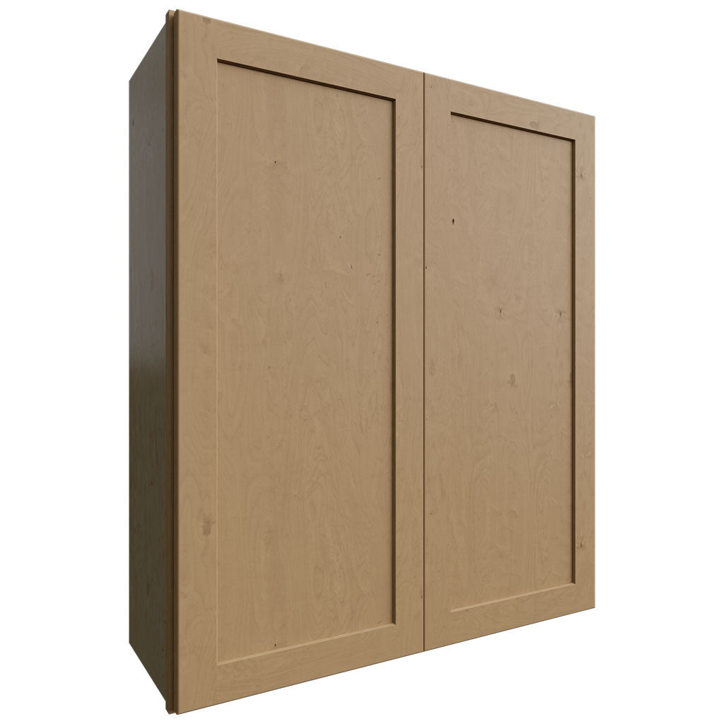 Fabuwood Allure Galaxy Timber 36" W X 42" H X 12" D Double Door Wall Cabinet