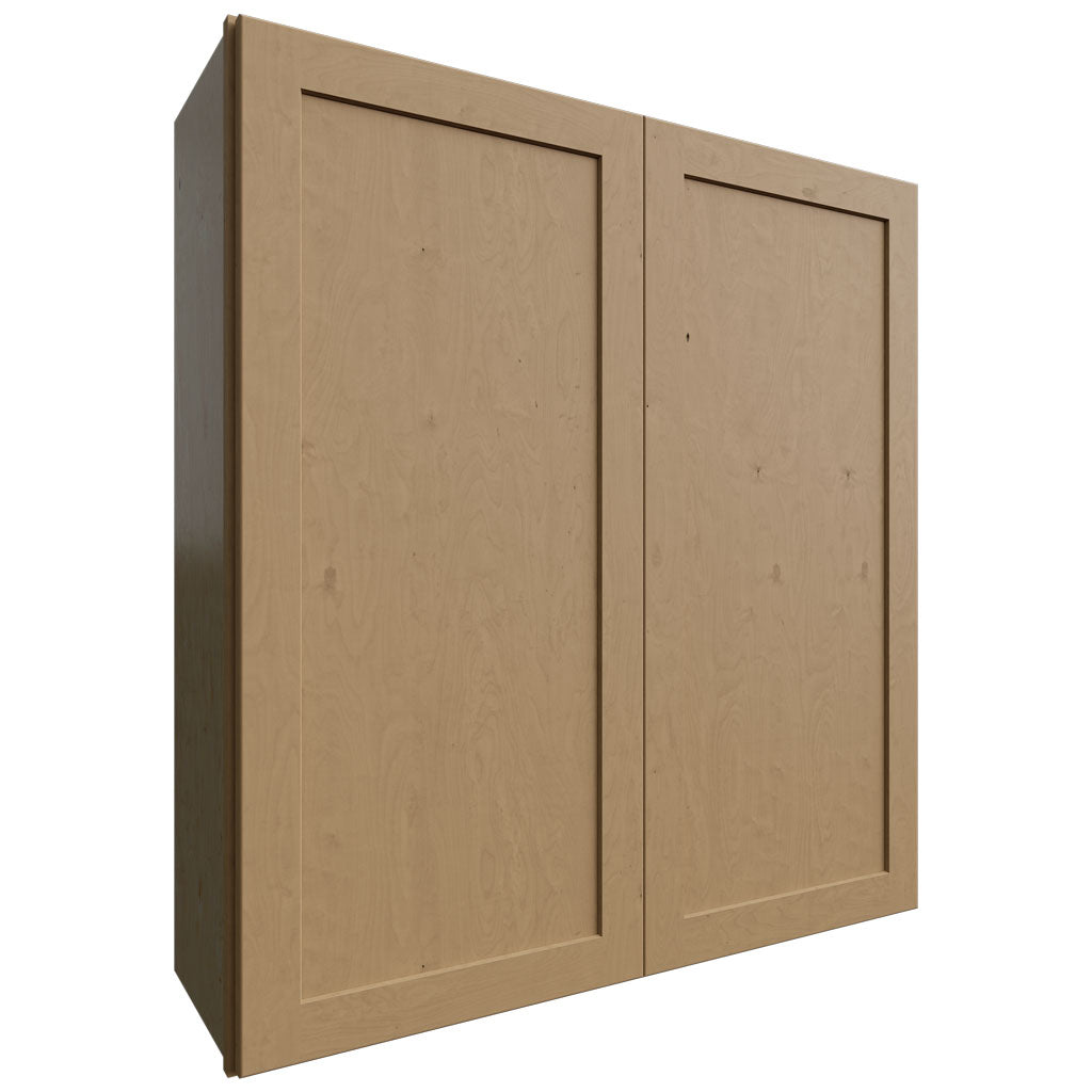 Fabuwood Allure Galaxy Timber 39" W X 42" H X 12" D Double Door Wall Cabinet