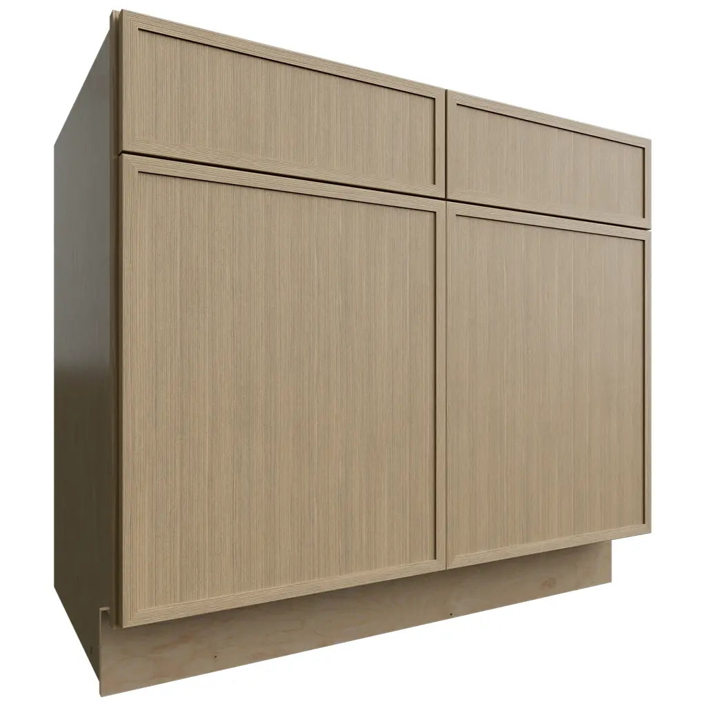 Fabuwood Allure Luna Desert Oak 39" W X 34 1/2" H X 24" D Double Door Base Cabinet