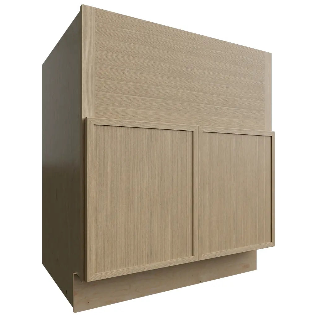 Fabuwood Allure Luna Desert Oak 30" W X 34 1/2" H X 24" D Farm Sink Base Cabinet