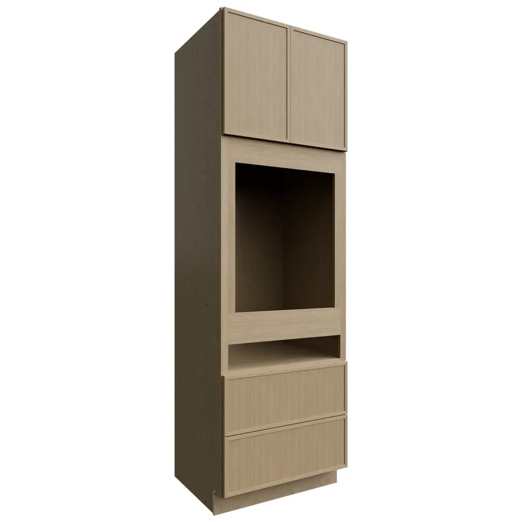 Fabuwood Allure Luna Desert Oak 33" W X 96" H X 24" D Combo Oven Tall Cabinet