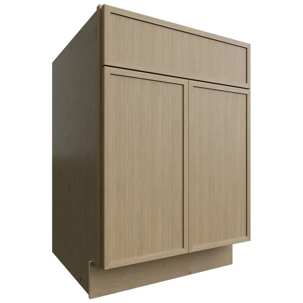 Fabuwood Allure Luna Desert Oak 24" W X 34 1/2" H X 24" D Double Door Sink Base Cabinet