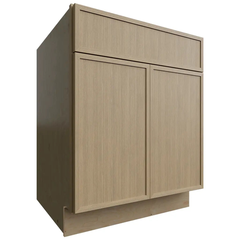 Fabuwood Allure Luna Desert Oak 27" W X 34 1/2" H X 24" D Double Door Sink Base Cabinet