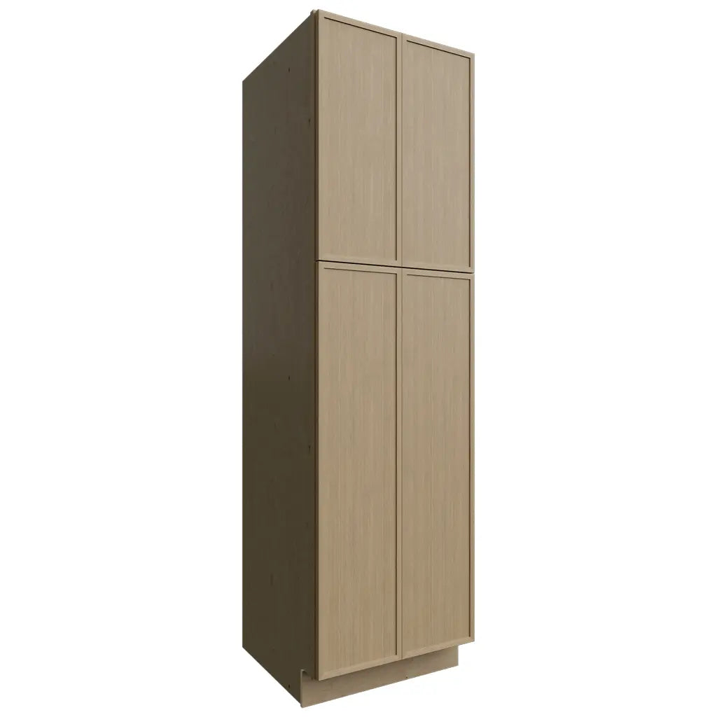 Fabuwood Allure Luna Desert Oak 24" W X 84" H X 24" D Tall Pantry Cabinet