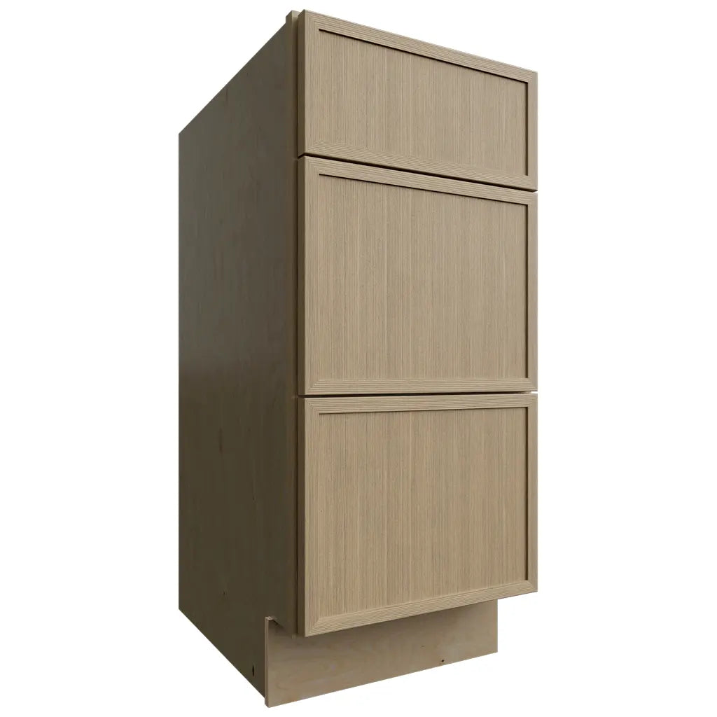 Fabuwood Allure Luna Desert Oak 15"W X 34 1/2"H Vanity Drawer Base