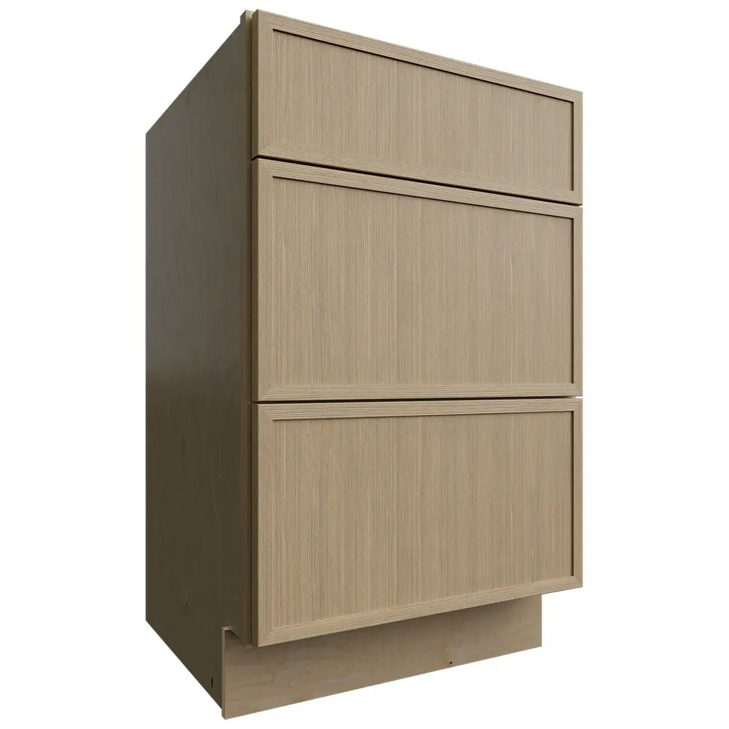 Fabuwood Allure Luna Desert Oak 21"W X 34 1/2"H Vanity Drawer Base