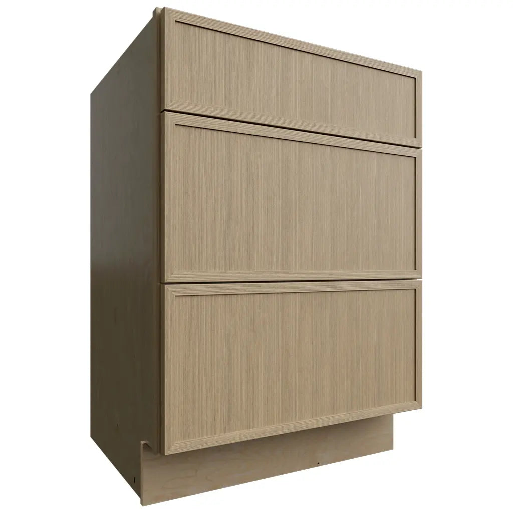 Fabuwood Allure Luna Desert Oak 24"W X 34 1/2"H Vanity Drawer Base