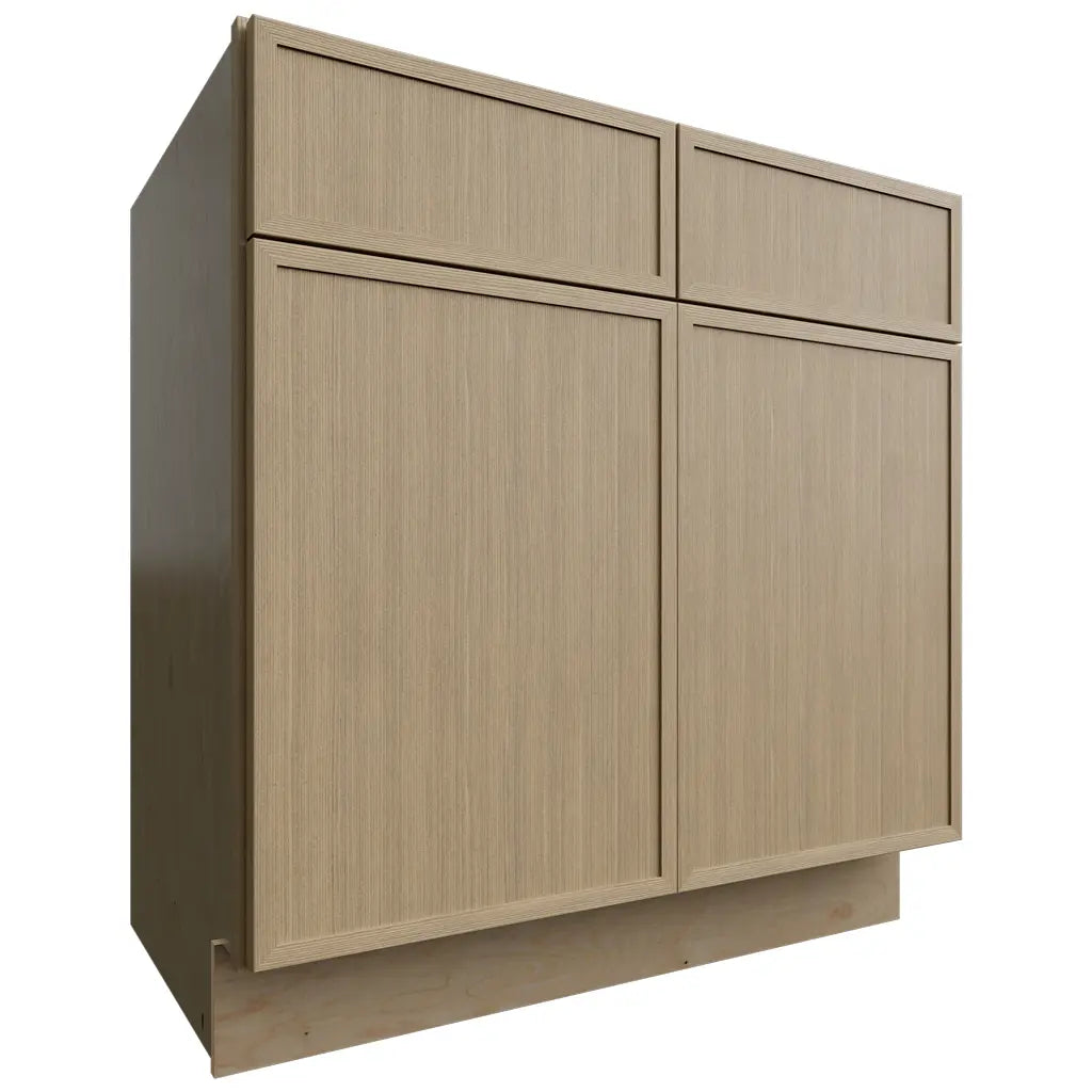 Fabuwood Allure Luna Desert Oak 33" W X 34 1/2" H X 21" D Vanity Sink Base Cabinet
