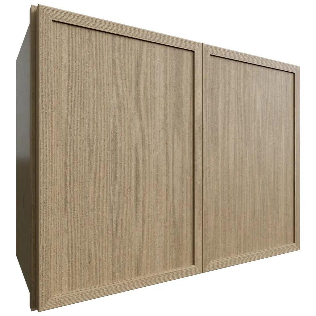 Fabuwood Allure Luna Desert Oak 24" W X 18" H X 12" D Double Door Wall Cabinet
