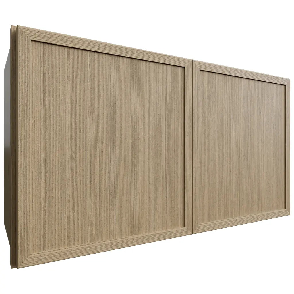 Fabuwood Allure Luna Desert Oak 27" W X 15" H X 12" D Double Door Wall Cabinet