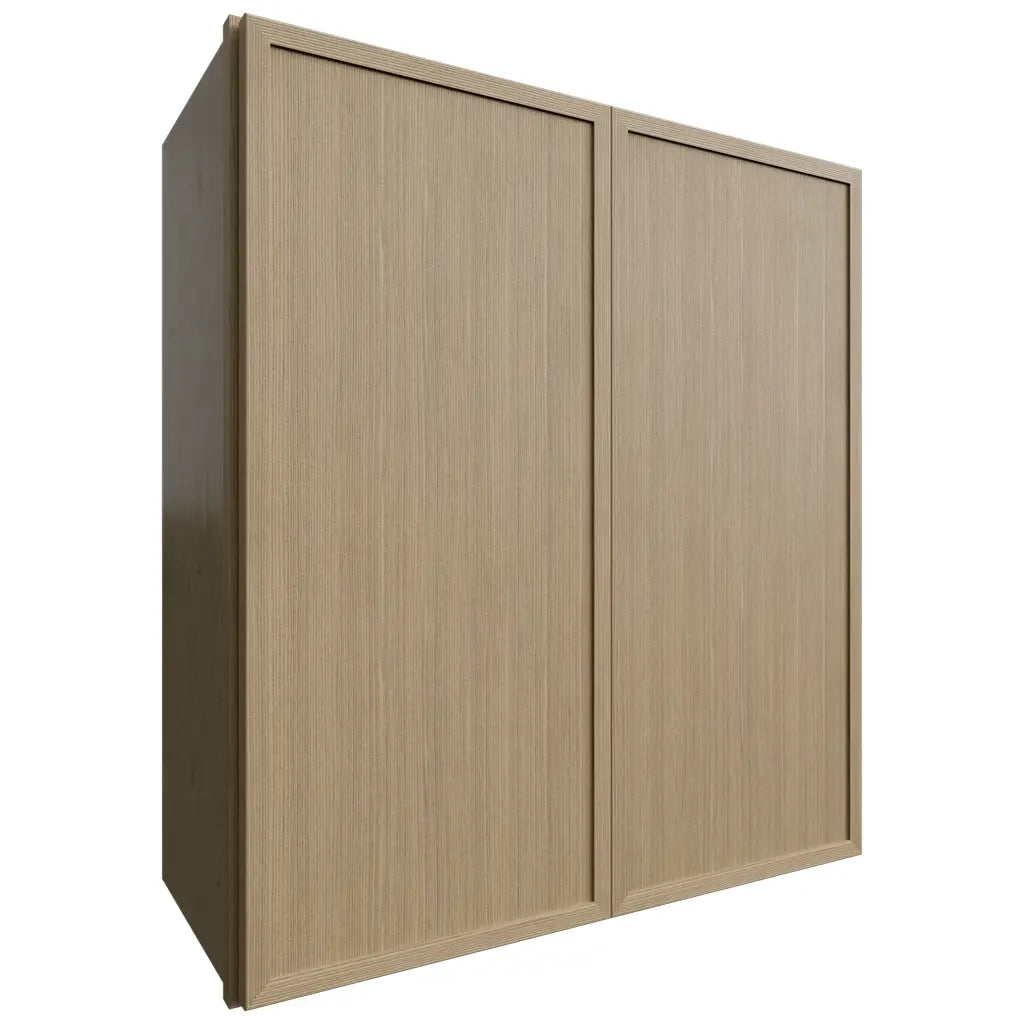 Fabuwood Allure Luna Desert Oak 27" W X 30" H X 12" D Double Door Wall Cabinet