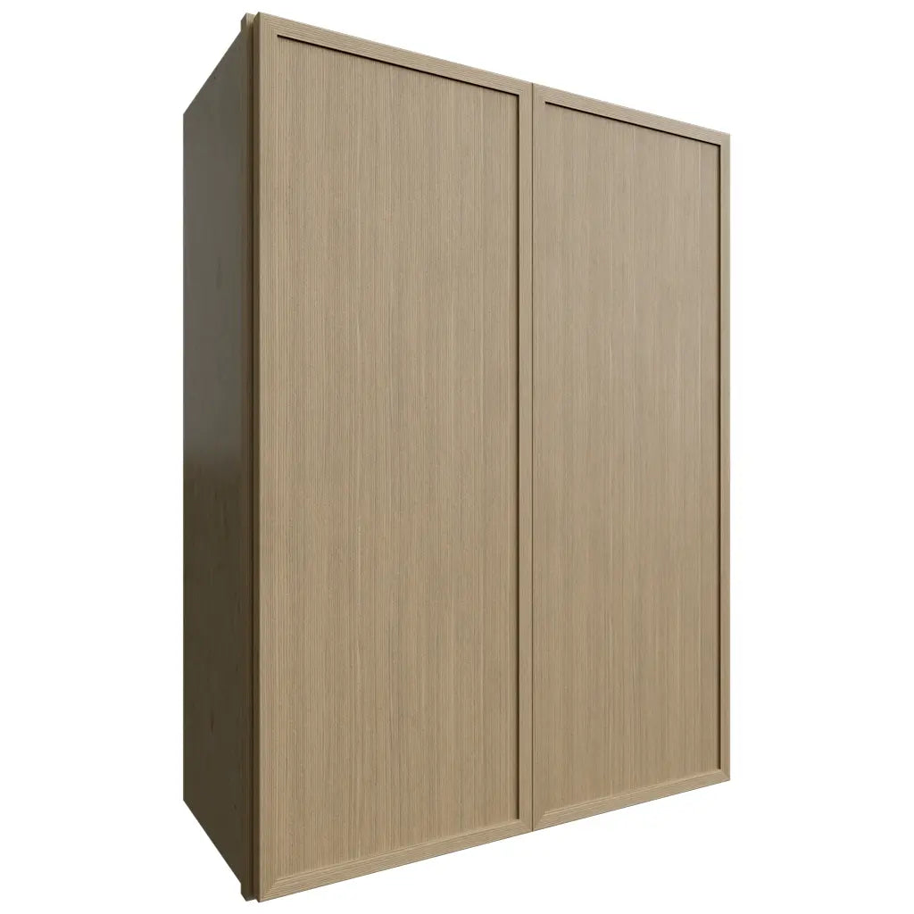 Fabuwood Allure Luna Desert Oak 27" W X 36" H X 12" D Double Door Wall Cabinet