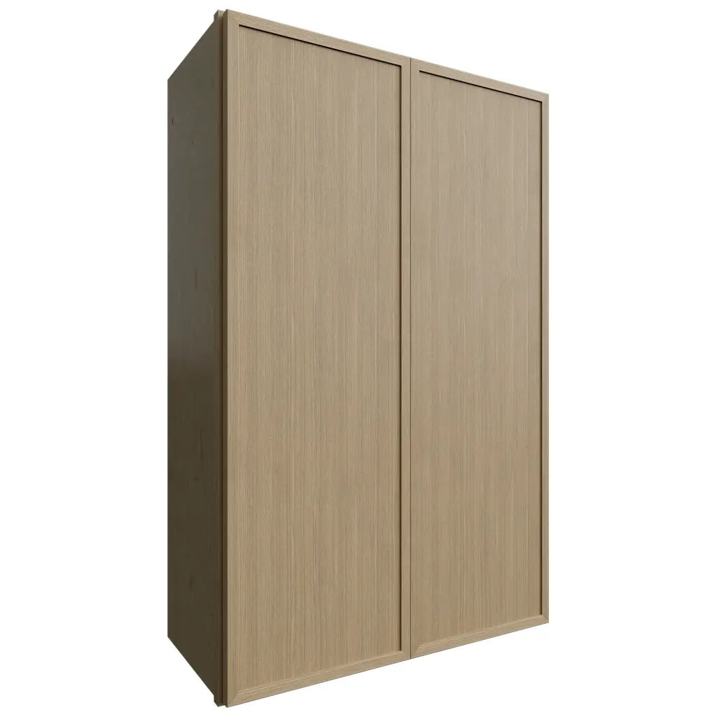 Fabuwood Allure Luna Desert Oak 27" W X 42" H X 12" D Double Door Wall Cabinet
