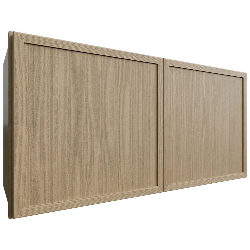 Fabuwood Allure Luna Desert Oak 30" W X 15" H X 12" D Double Door Wall Cabinet
