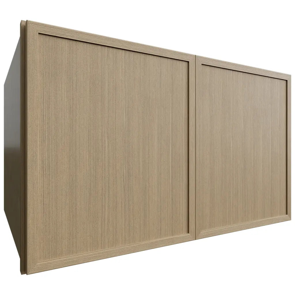 Fabuwood Allure Luna Desert Oak 30" W X 18" H X 24" D Double Door Wall Cabinet
