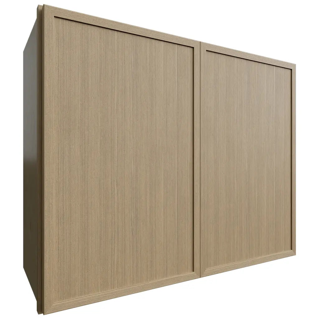 Fabuwood Allure Luna Desert Oak 30" W X 24" H X 12" D Double Door Wall Cabinet