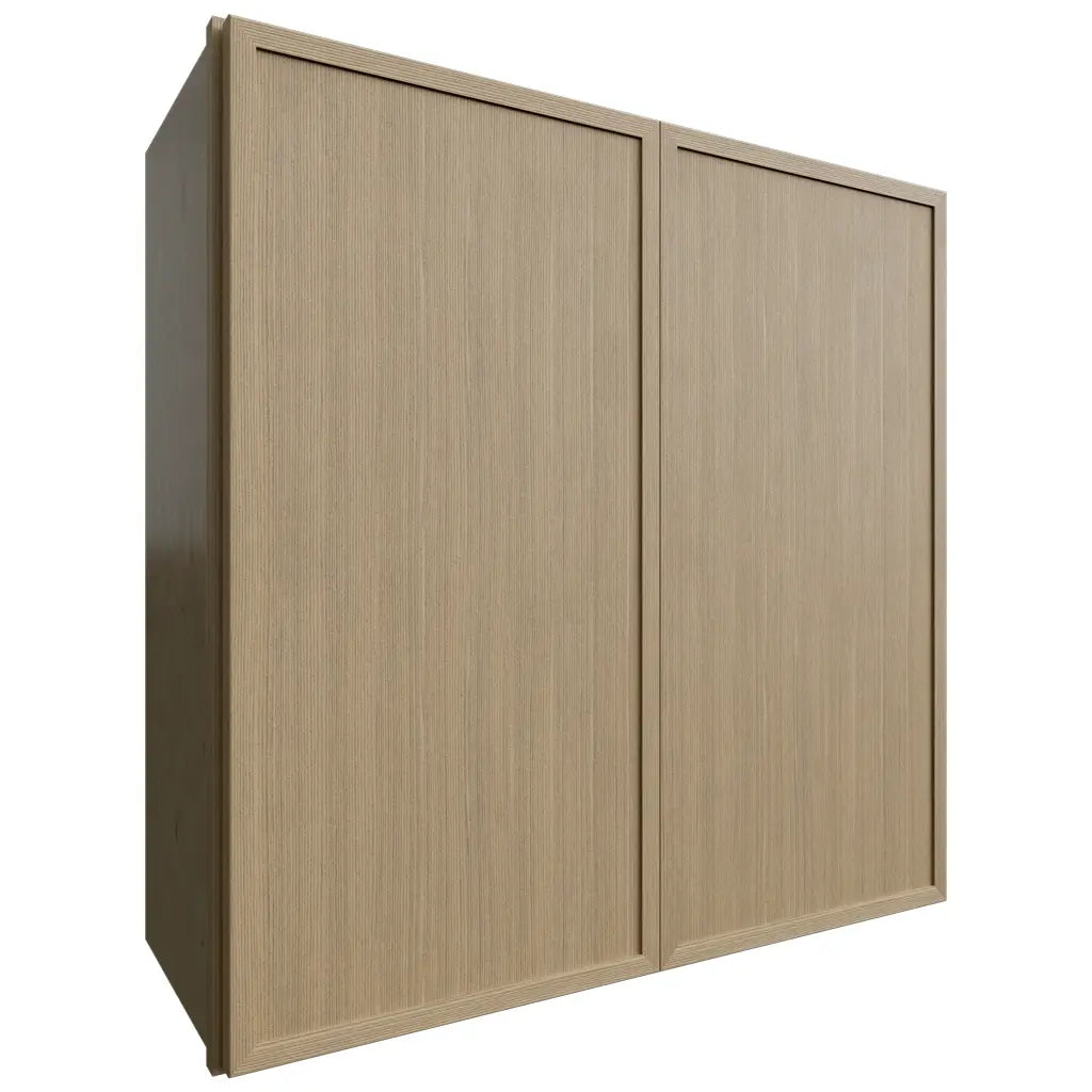 Fabuwood Allure Luna Desert Oak 30" W X 30" H X 12" D Double Door Wall Cabinet