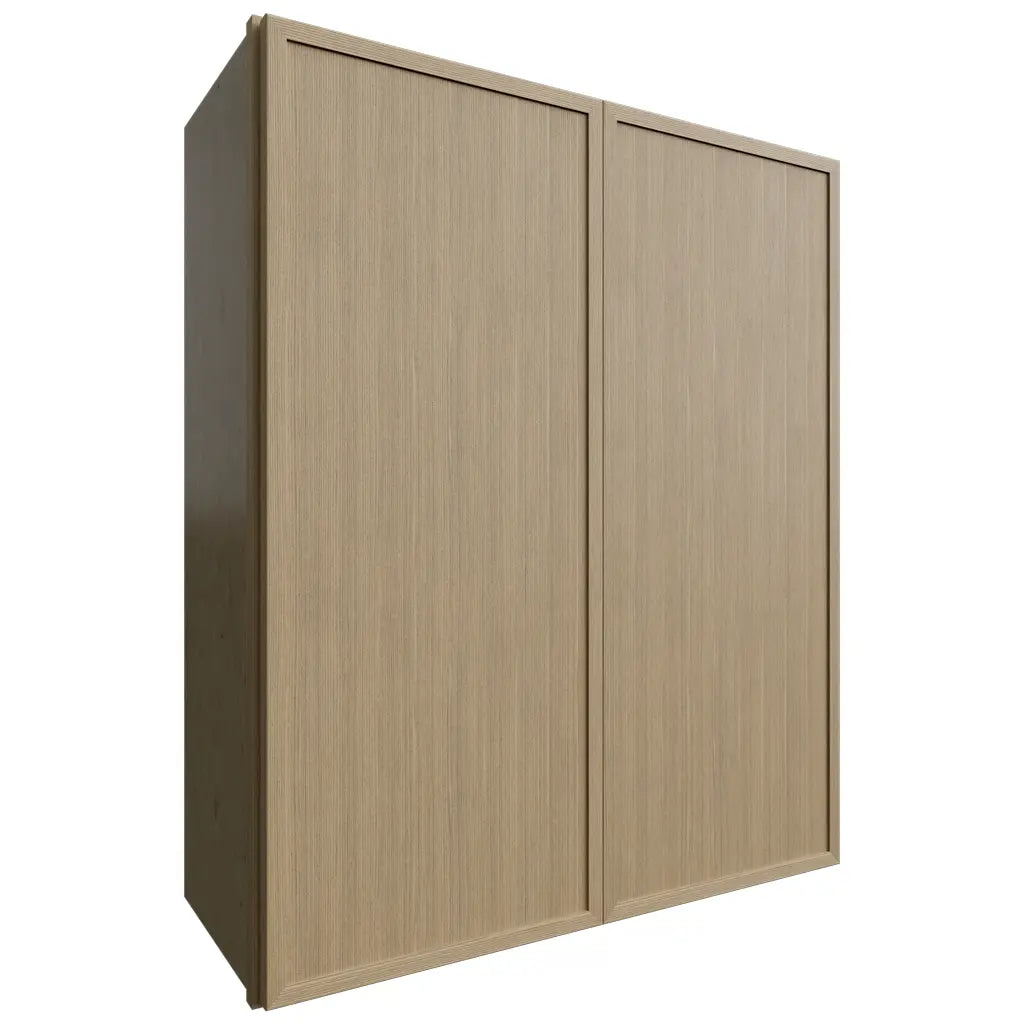 Fabuwood Allure Luna Desert Oak 30" W X 36" H X 12" D Double Door Wall Cabinet