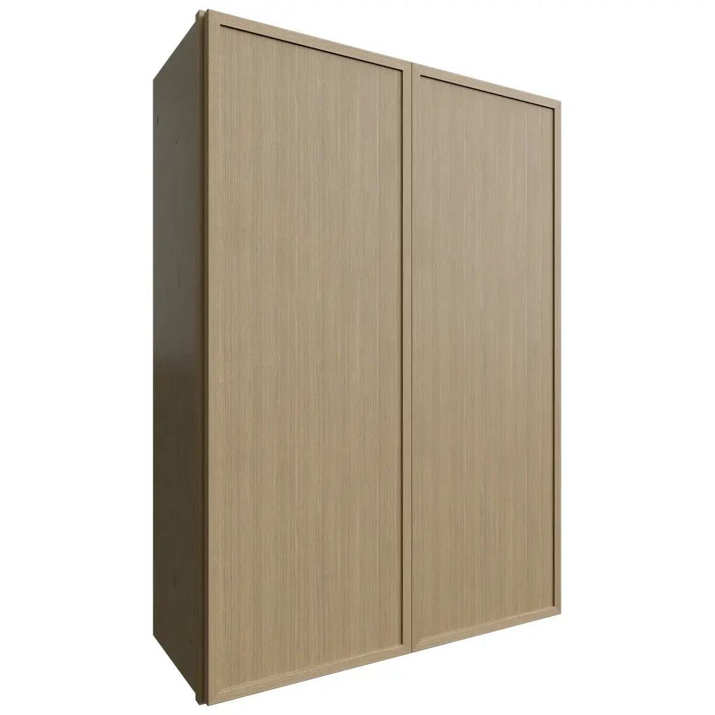 Fabuwood Allure Luna Desert Oak 30" W X 42" H X 12" D Double Door Wall Cabinet