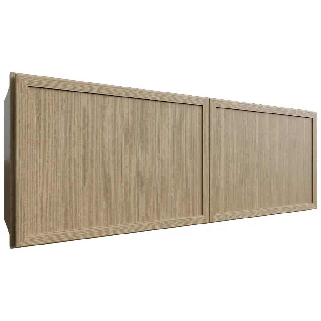 Fabuwood Allure Luna Desert Oak 33" W X 12" H X 12" D Double Door Wall Cabinet
