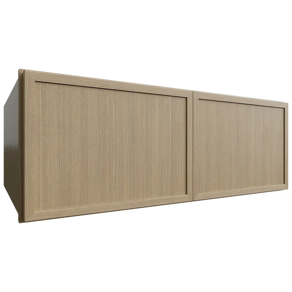 Fabuwood Allure Luna Desert Oak 33" W X 12" H X 24" D Double Door Wall Cabinet