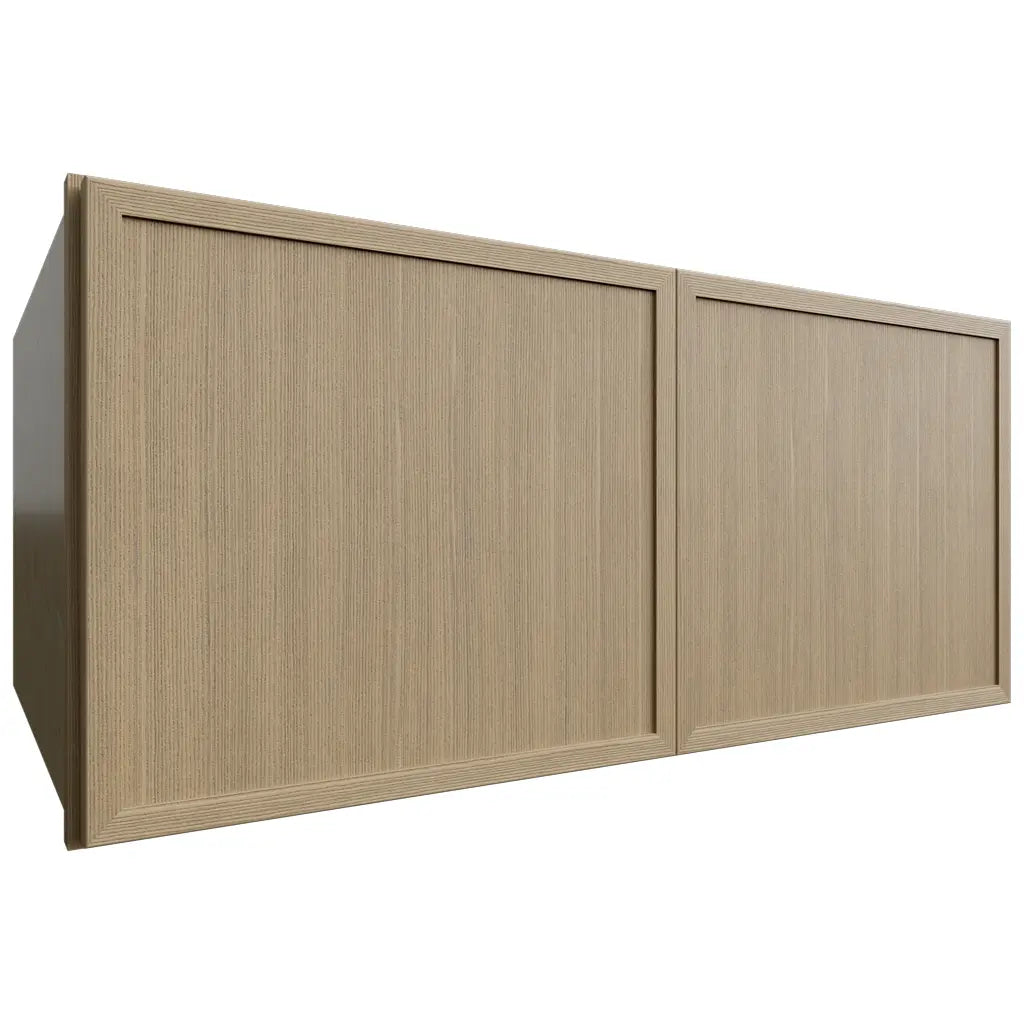 Fabuwood Allure Luna Desert Oak 33" W X 15" H X 24" D Double Door Wall Cabinet