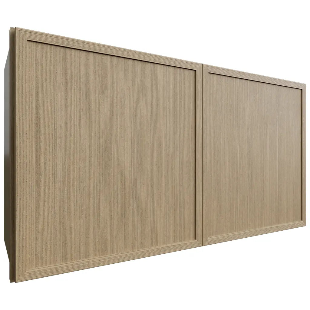 Fabuwood Allure Luna Desert Oak 33" W X 18" H X 12" D Double Door Wall Cabinet
