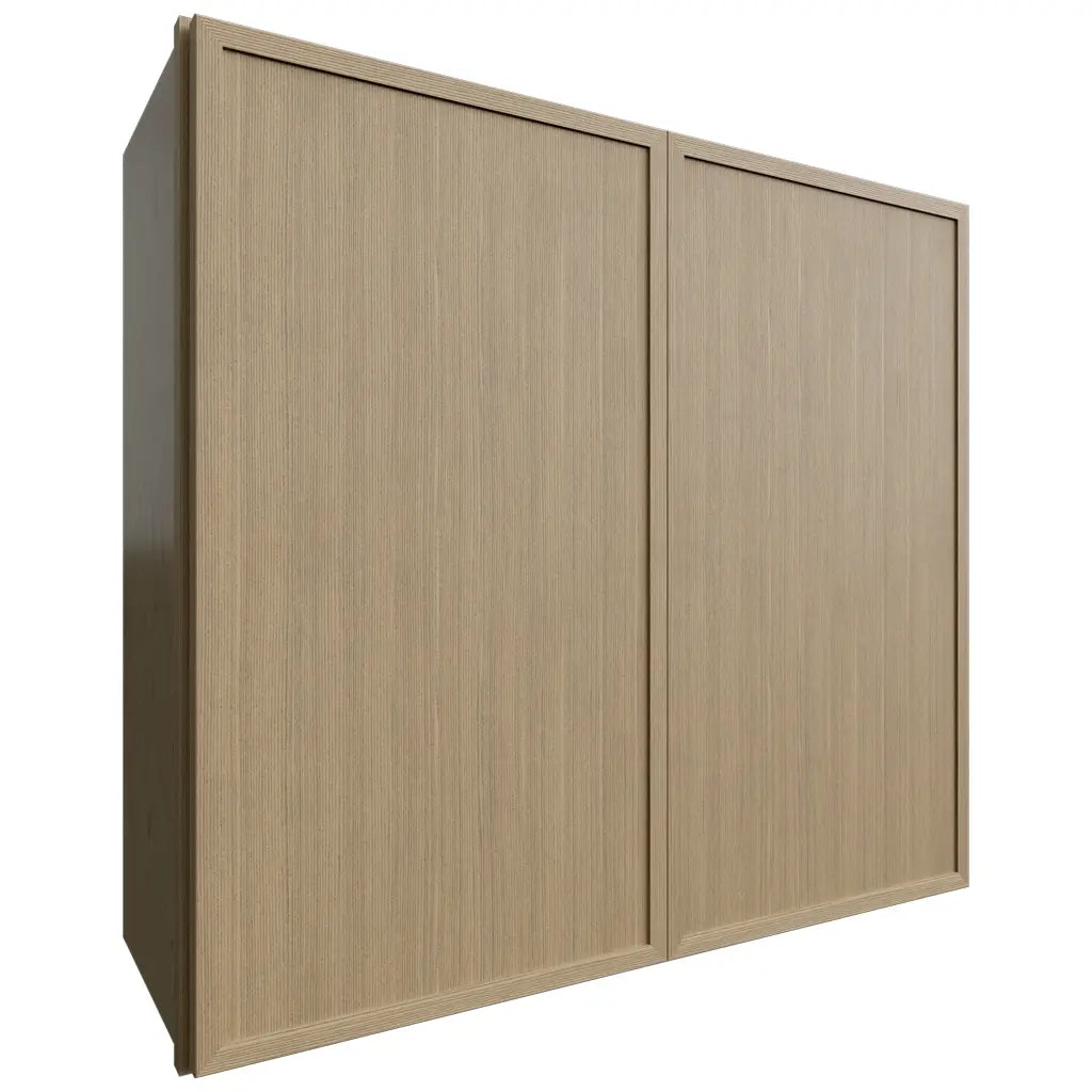 Fabuwood Allure Luna Desert Oak 33" W X 30" H X 12" D Double Door Wall Cabinet