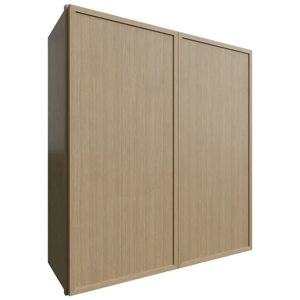 Fabuwood Allure Luna Desert Oak 33" W X 36" H X 12" D Double Door Wall Cabinet