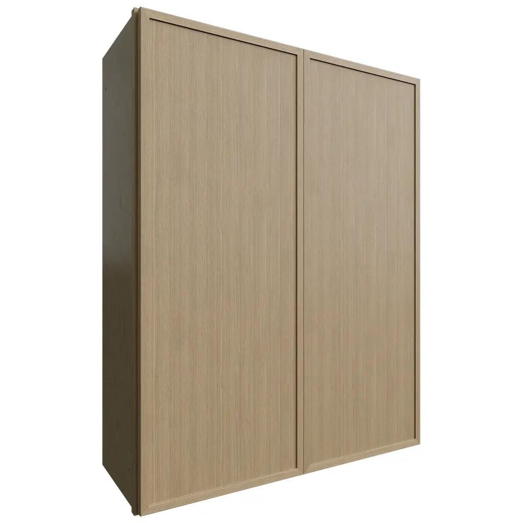 Fabuwood Allure Luna Desert Oak 33" W X 42" H X 12" D Double Door Wall Cabinet