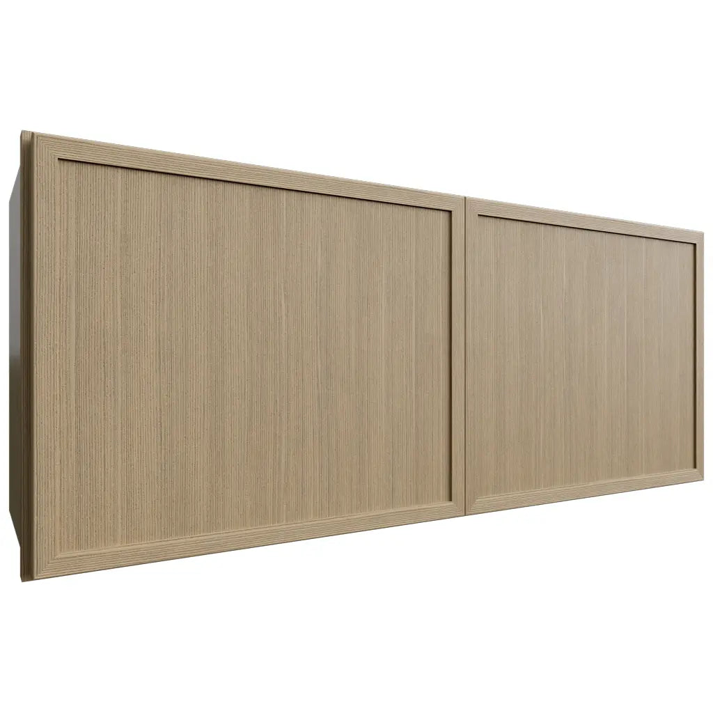Fabuwood Allure Luna Desert Oak 36" W X 15" H X 12" D Double Door Wall Cabinet