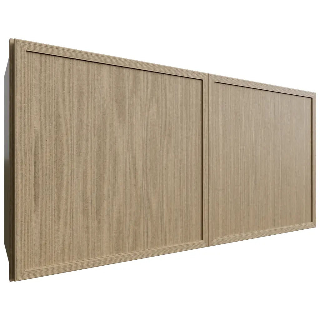 Fabuwood Allure Luna Desert Oak 36" W X 18" H X 12" D Double Door Wall Cabinet