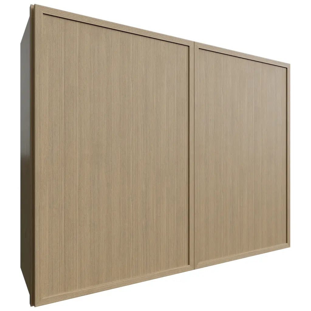 Fabuwood Allure Luna Desert Oak 39" W X 30" H X 12" D Double Door Wall Cabinet