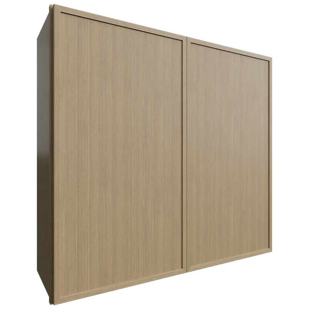 Fabuwood Allure Luna Desert Oak 39" W X 36" H X 12" D Double Door Wall Cabinet