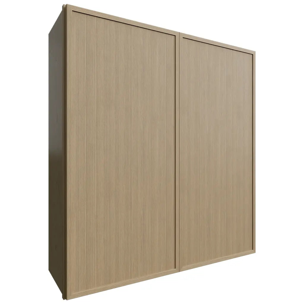 Fabuwood Allure Luna Desert Oak 39" W X 42" H X 12" D Double Door Wall Cabinet