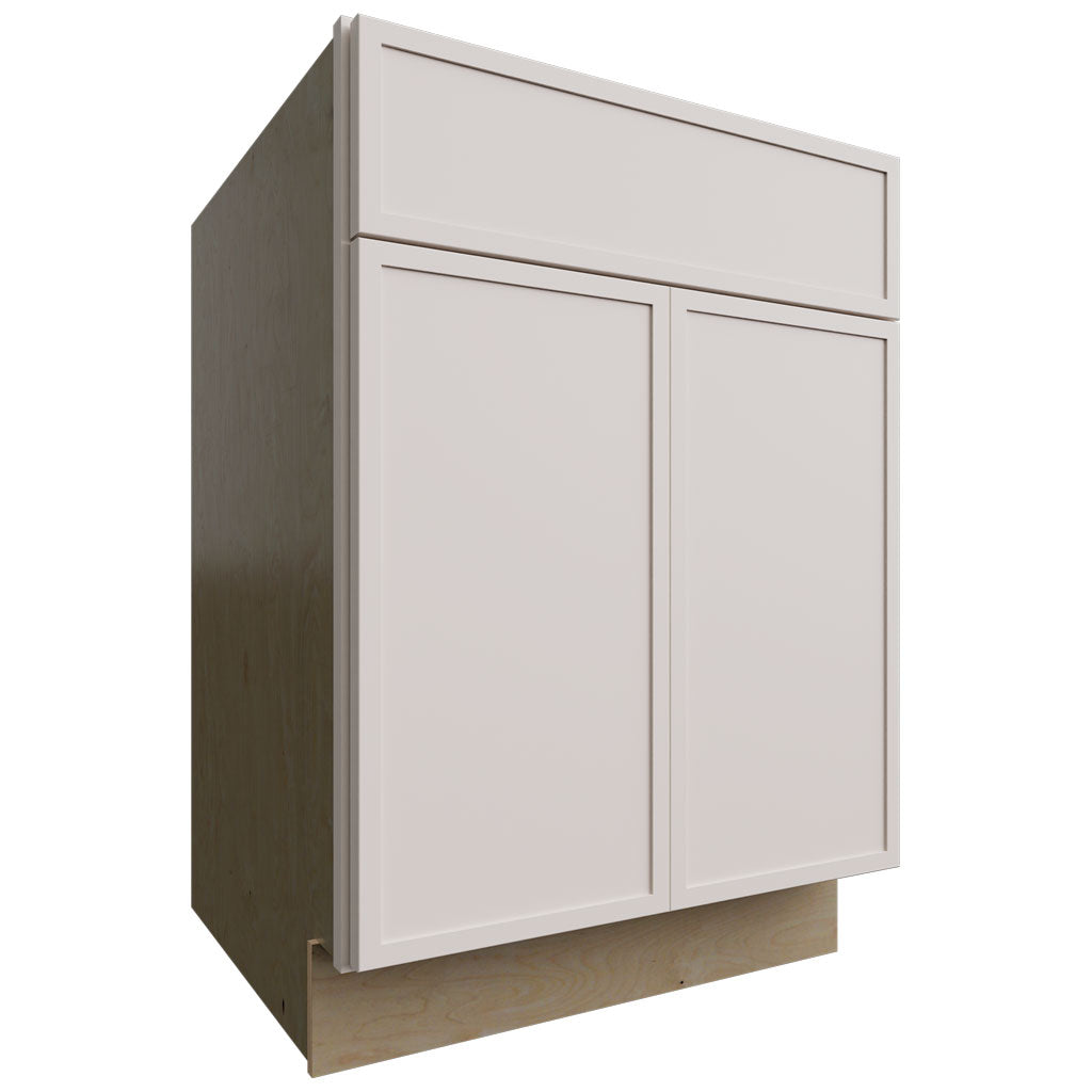 Fabuwood Allure Luna Dove 24" W X 34 1/2" H X 24" D Double Door Base Cabinet