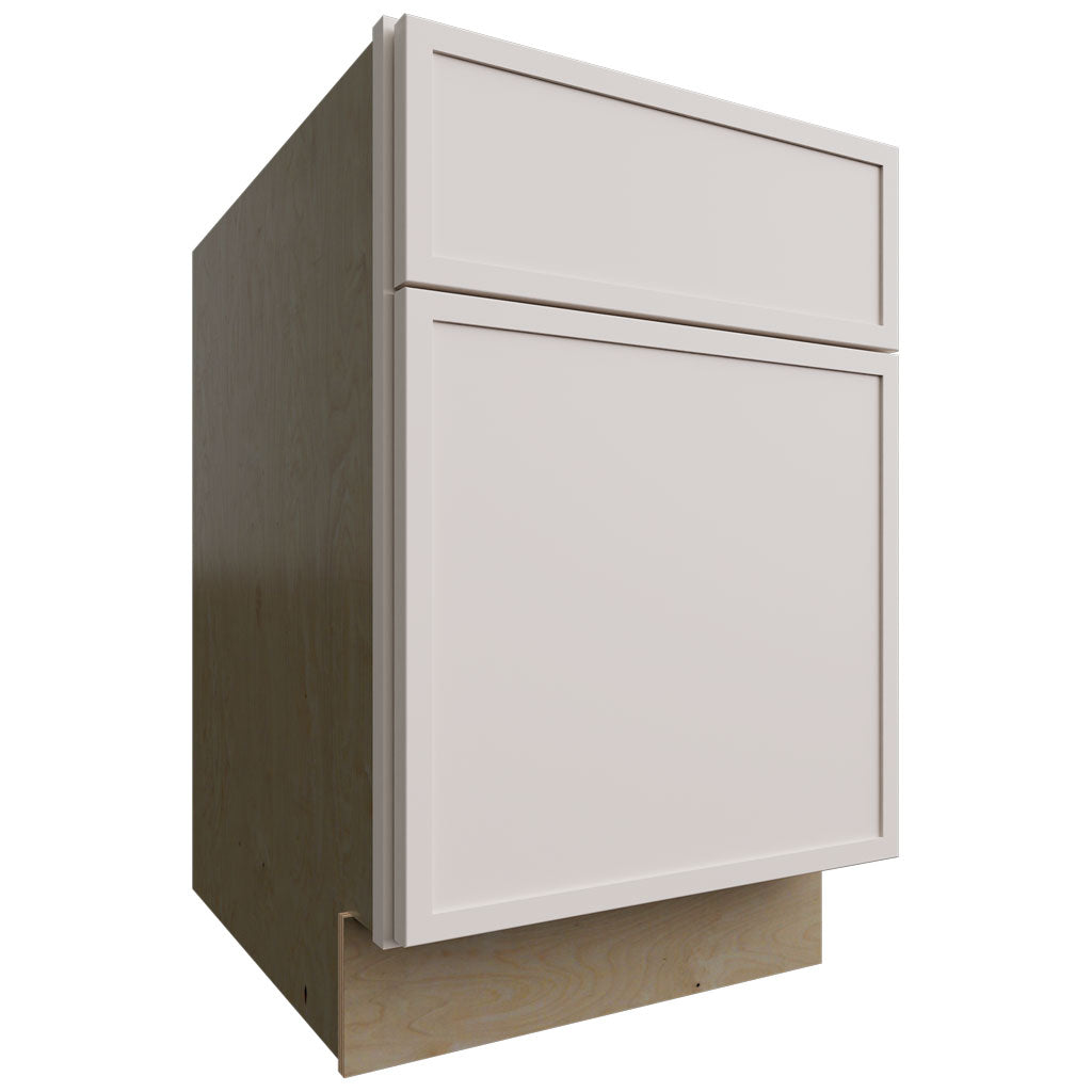 Fabuwood Allure Luna Dove 18" W X 28 1/2" H X 21" D File Drawer Base Cabinet