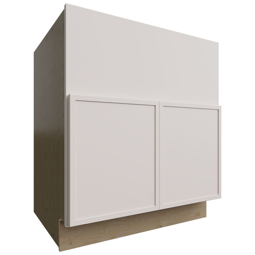 Fabuwood Allure Luna Dove 30" W X 34 1/2" H X 24" D Farm Sink Base Cabinet