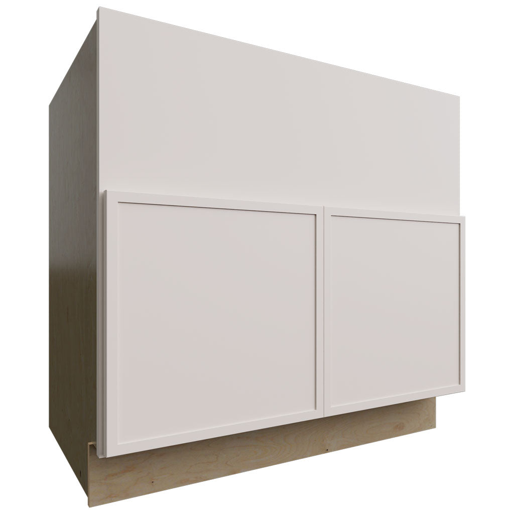 Fabuwood Allure Luna Dove 36" W X 34 1/2" H X 24" D Farm Sink Base Cabinet