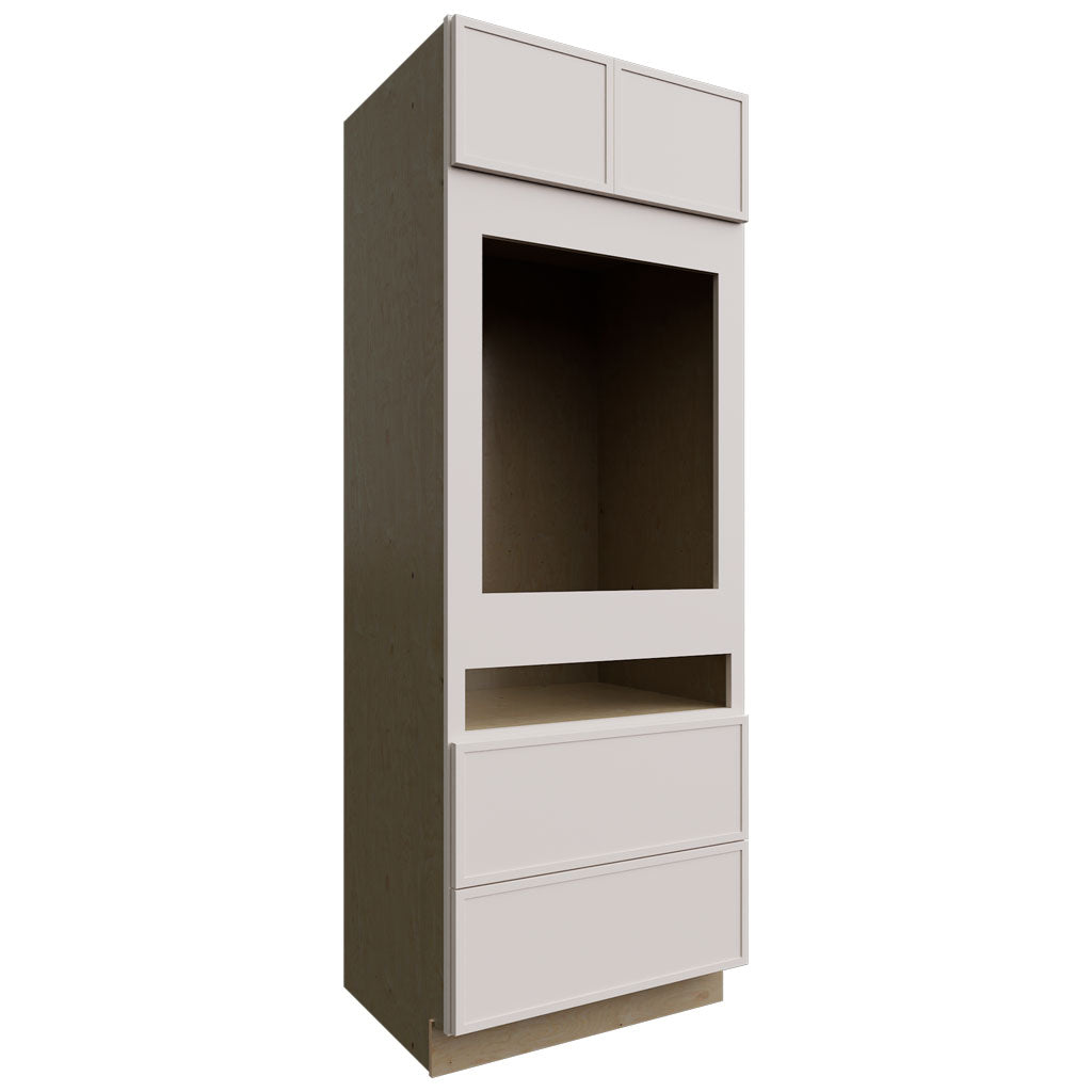 Fabuwood Allure Luna Dove 33" W X 84" H X 24" D Combo Oven Tall Cabinet